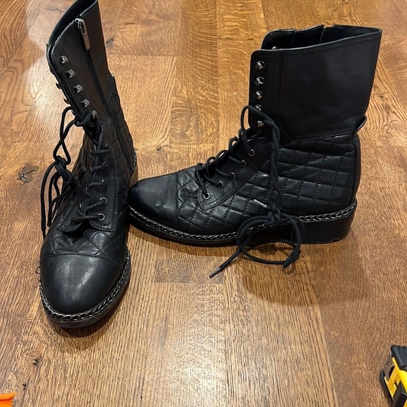 Vince Camuto Women’s Boots Black Size 9 1/2 - Picture 1 of 8